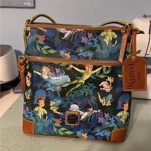Disney Dooney and Bourke Peter Pan Crossbody Purse